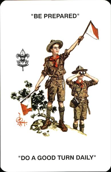 Be Prepared - J.C. Leyendecker Don Bowen Boy Scouts
