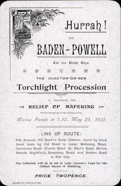 Hurrah! for Baden-Powell Boy Scouts