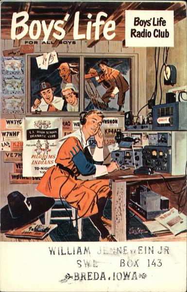 Boy's Life Radio Club Boy Scouts