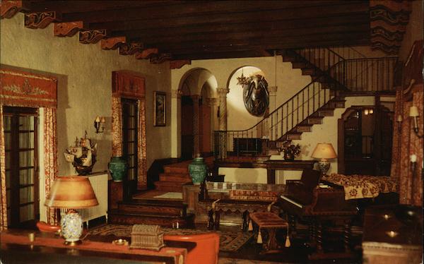 Interior of Villa Philmonte Cimarron New Mexico