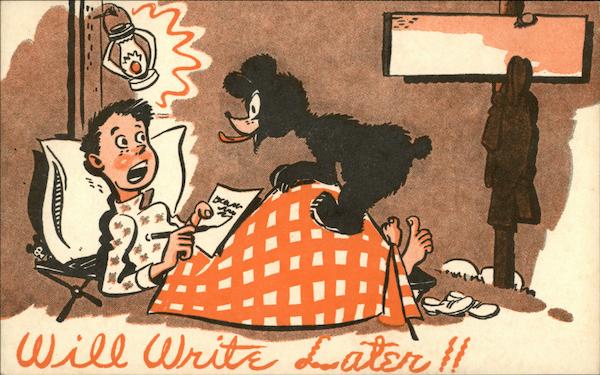 Will Write Later! Boy Scouts