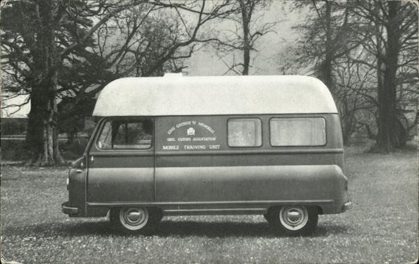 Girls Guides Association Mobile Training Unit Girl Scouts