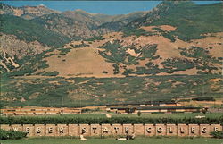 Weber State College - Entrance to Campus Postcard