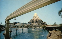 Monorail, Submarine Lagoon and Matterhorn Postcard