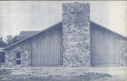 Assembly Hall from the Road - Methodist Camp Aldersgate Postcard