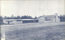 The New Assembly Hall Dedicated in 1953, Methodist Camp Aldersgate Postcard