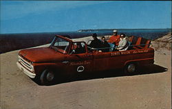 Duensmobiles at Sleeping Bear Sand Dune Glen Haven, MI Postcard Postcard