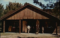 Park Store - Hartwick Pines State Park Grayling, MI Postcard Postcard