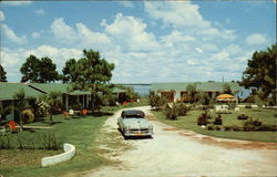 LAKE BREEZE MOTEL Tampa, FL Postcard Postcard