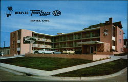 Denver TravelLodge Colorado Postcard Postcard