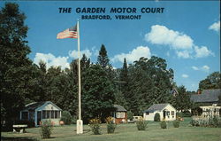 The Garden Motor Court Bradford, VT Postcard Postcard