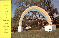 End of the Rainbow, Story Book Island Rapid City, SD Postcard Postcard