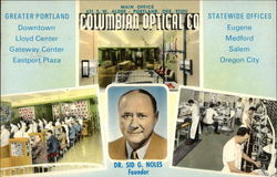 Dr. Noles Optometrists Postcard