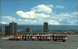 Miniature Train on Mt. Royal Lookout Canada Misc. Canada Postcard Postcard