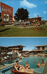 Redwood Motel & Coffee Shop South Burlington, VT Postcard Postcard