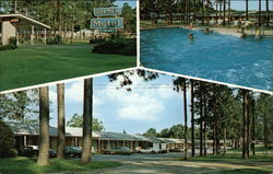 Palmer Motel Bainbridge, GA Postcard Postcard