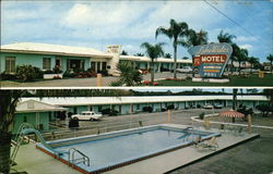 Lake Wales Motel & Restaurant Florida Postcard Postcard