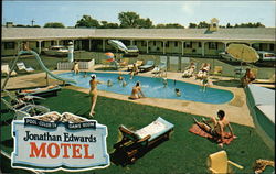 Jonathan Edwards Motel Postcard