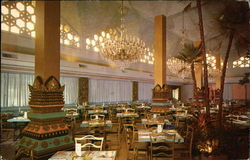 Creighton's International Restaurant, Bazaar International Postcard