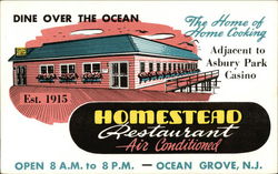 Homestead Restaurant Postcard
