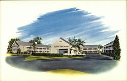 Hyannis Inn Motel Massachusetts Postcard Postcard