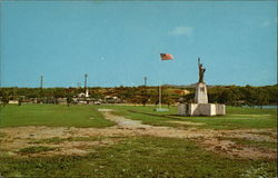 Boy Scout Monument Postcard