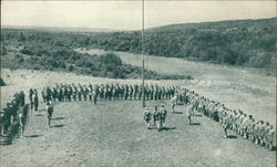 Camp Formation, Camp Ti-Wa-Ya-Ee Holland, NY Postcard Postcard