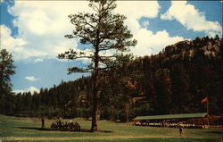 Cimarrancito Base Camp, Philmont Scout Camp Cimarron, NM Postcard Postcard