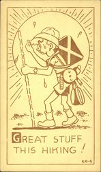 Great Stuff This Hiking! Postcard