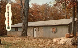 Lone Scout Memory Lodge Postcard