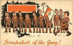 Snapshot of the Gang! Postcard