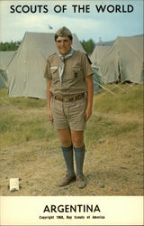Scouts of the World: Argentina Postcard
