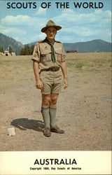 Scouts of the World: Australia Postcard