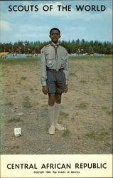 Scouts of the World: Central African Republic Postcard
