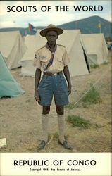 Scouts of the World: Republic of Congo Postcard