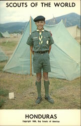 Scouts of the World: Honduras Postcard
