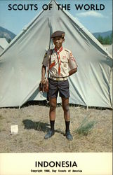 Scouts of the World: Indonesia Postcard