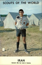 Scouts of the World: Iran Postcard