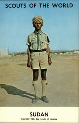 Scouts of the World: Sudan Postcard