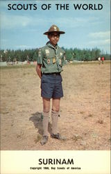Scouts of the World: Surinam Postcard