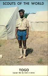 Scouts of the World: Togo Postcard