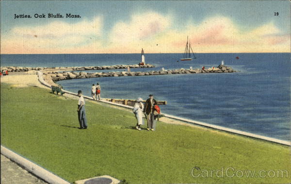 Jetties, Water View Oak Bluffs Massachusetts