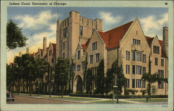 Judson Court and Burton Court, University of Chicago Illinois