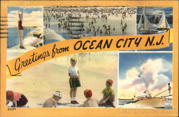 Greetings from Ocean City, NJ New Jersey