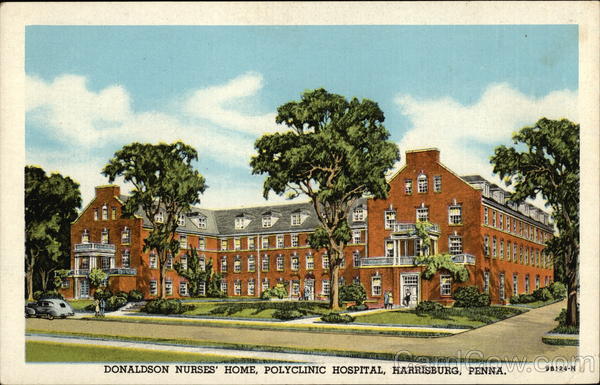 Donaldson Nurses' Home, Polyclinic Hospital Harrisburg Pennsylvania