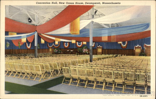 Convention Hall, New Ocean House Swampscott Massachusetts