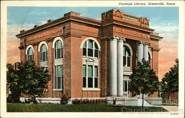 Carnegie Library Greenville Texas