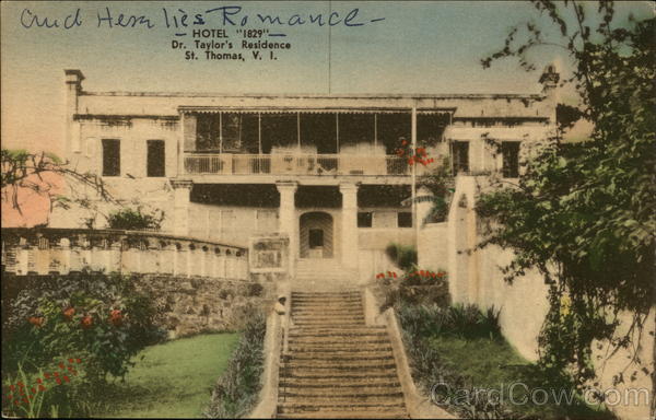 Hotel 1829 - Dr.Taylor's Residence St. Thomas Virgin Islands
