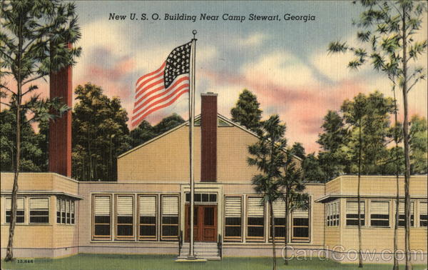 New USO Building Camp Stewart Georgia