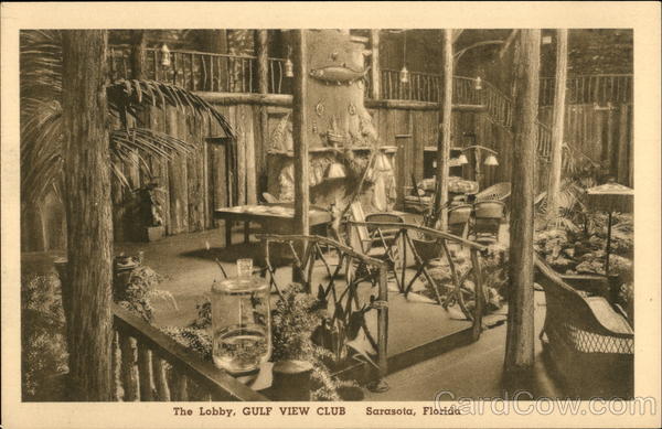 The Lobby, Gulf View Club Sarasota Florida